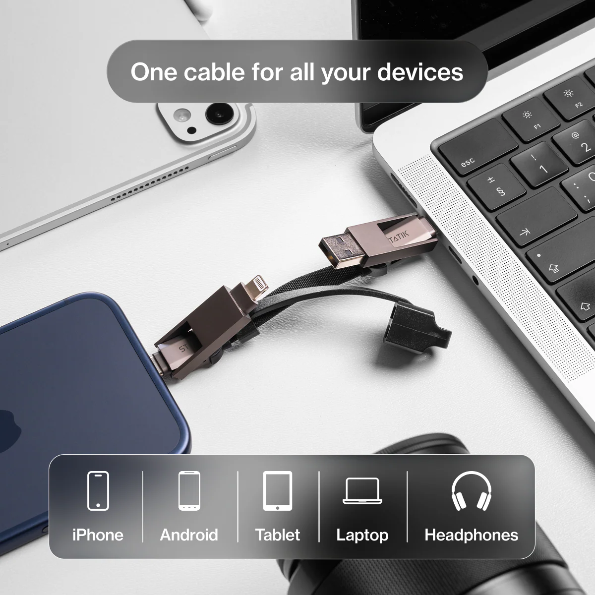 KeyCharge | Universal Fast Charging Cable - Image 4