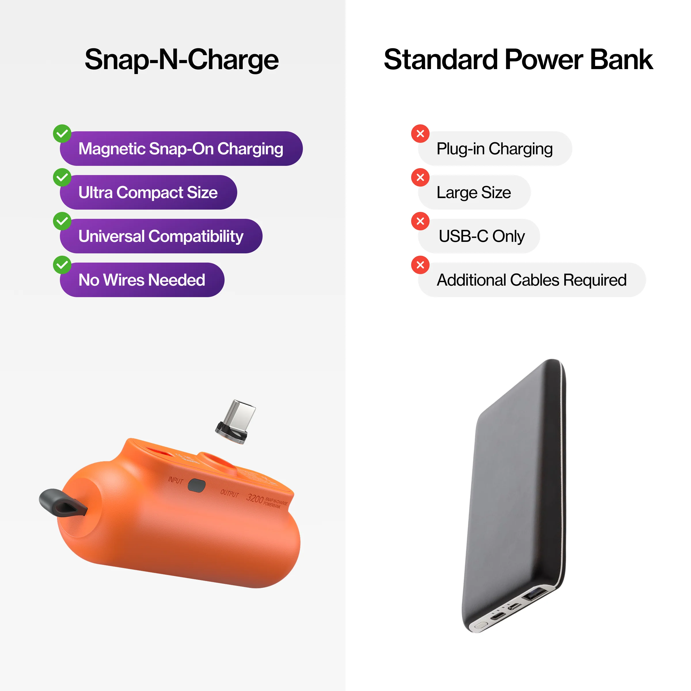 Snap-N-Charge® | Universal Magnetic Power Bank - Image 45