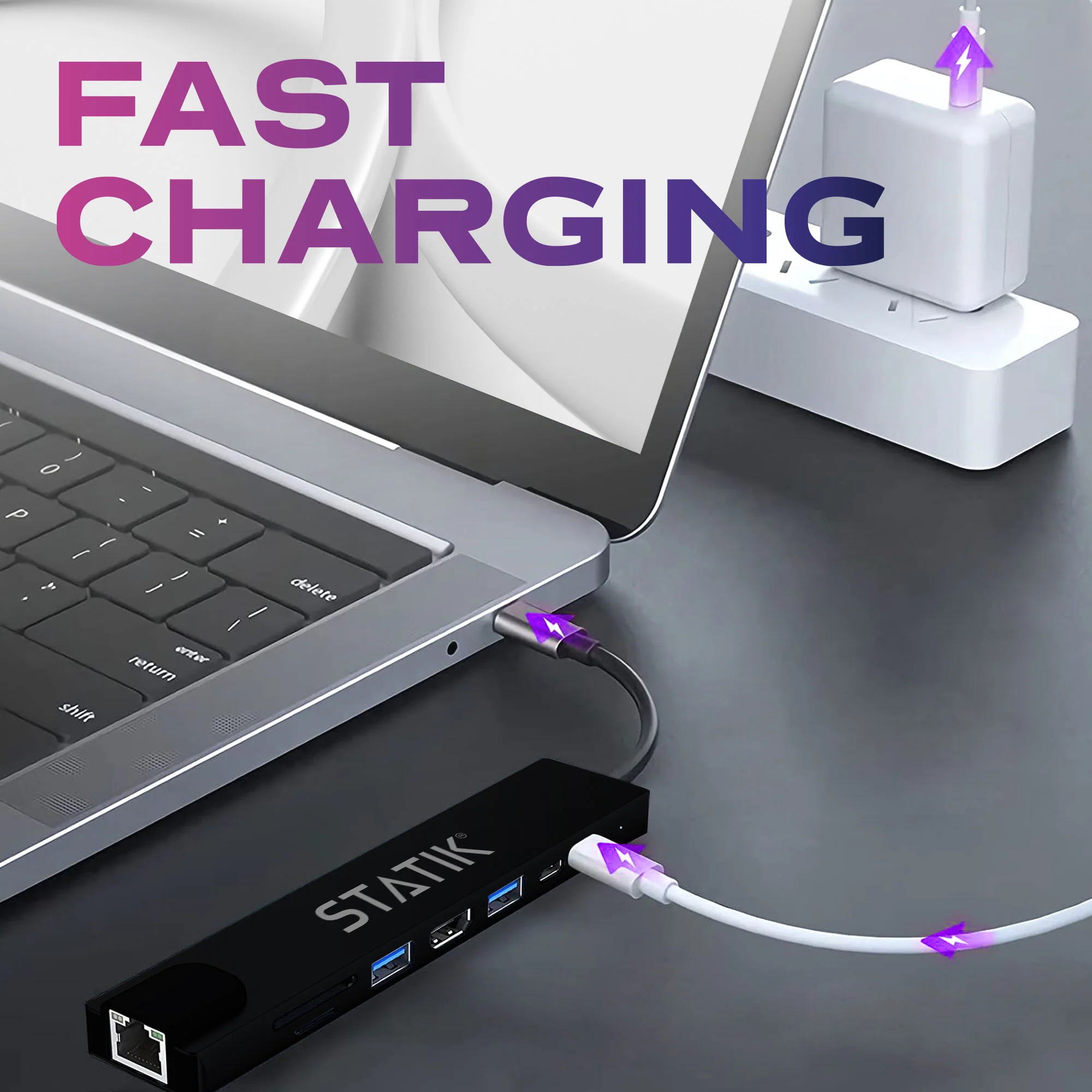 UltraHub™ 8-in-1 USB Hub | USB C Multiport Adapter - Image 7